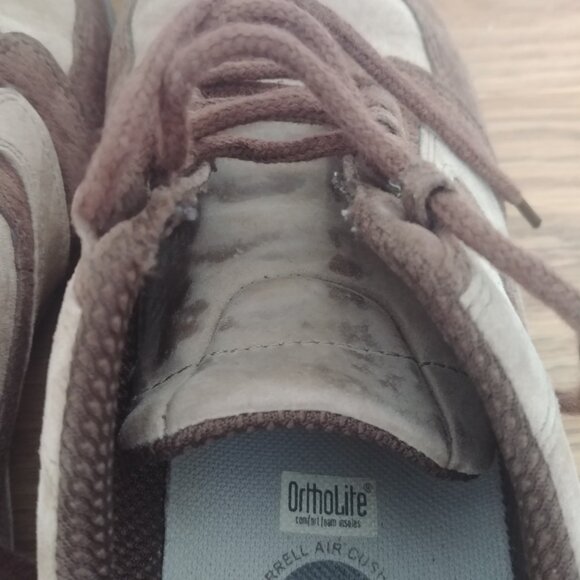 Merrell Womens 7 Brown Taupe Performance Walking Shoes Hikers - Picture 14 of 15